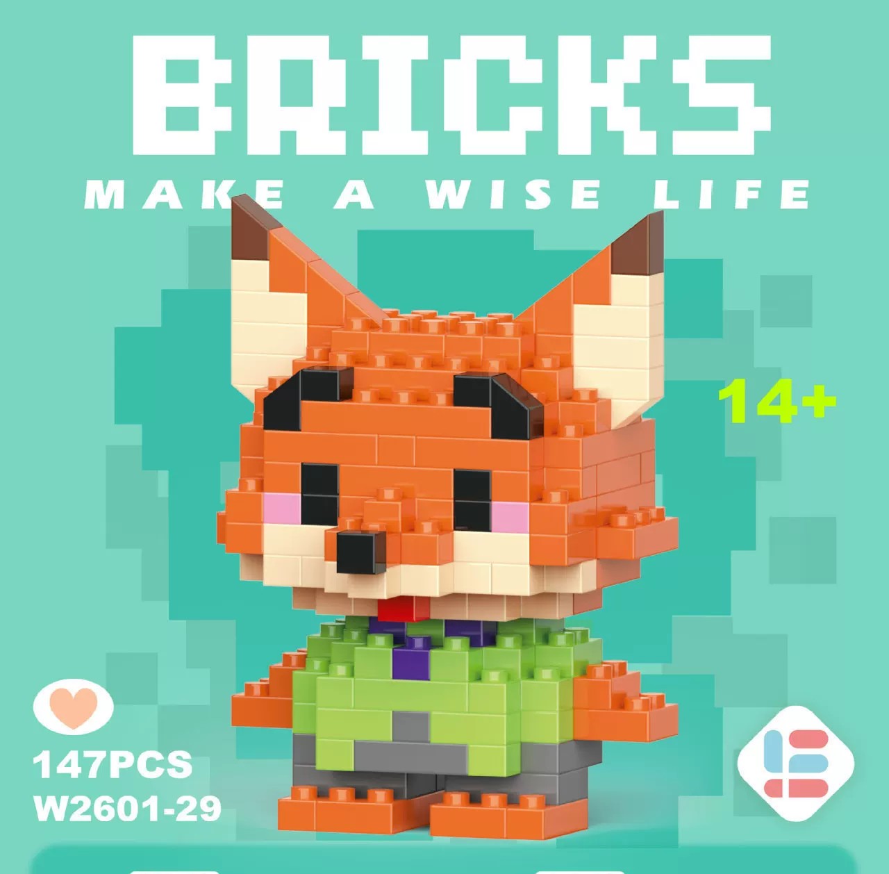 Nick Wilde Lego Set