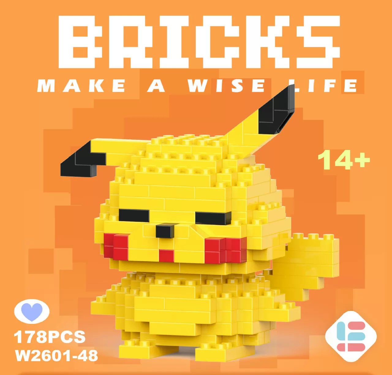 Pikachu Lego Set 01